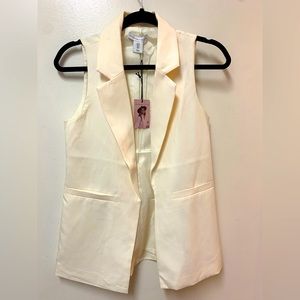 Sincerely Jules cream vest